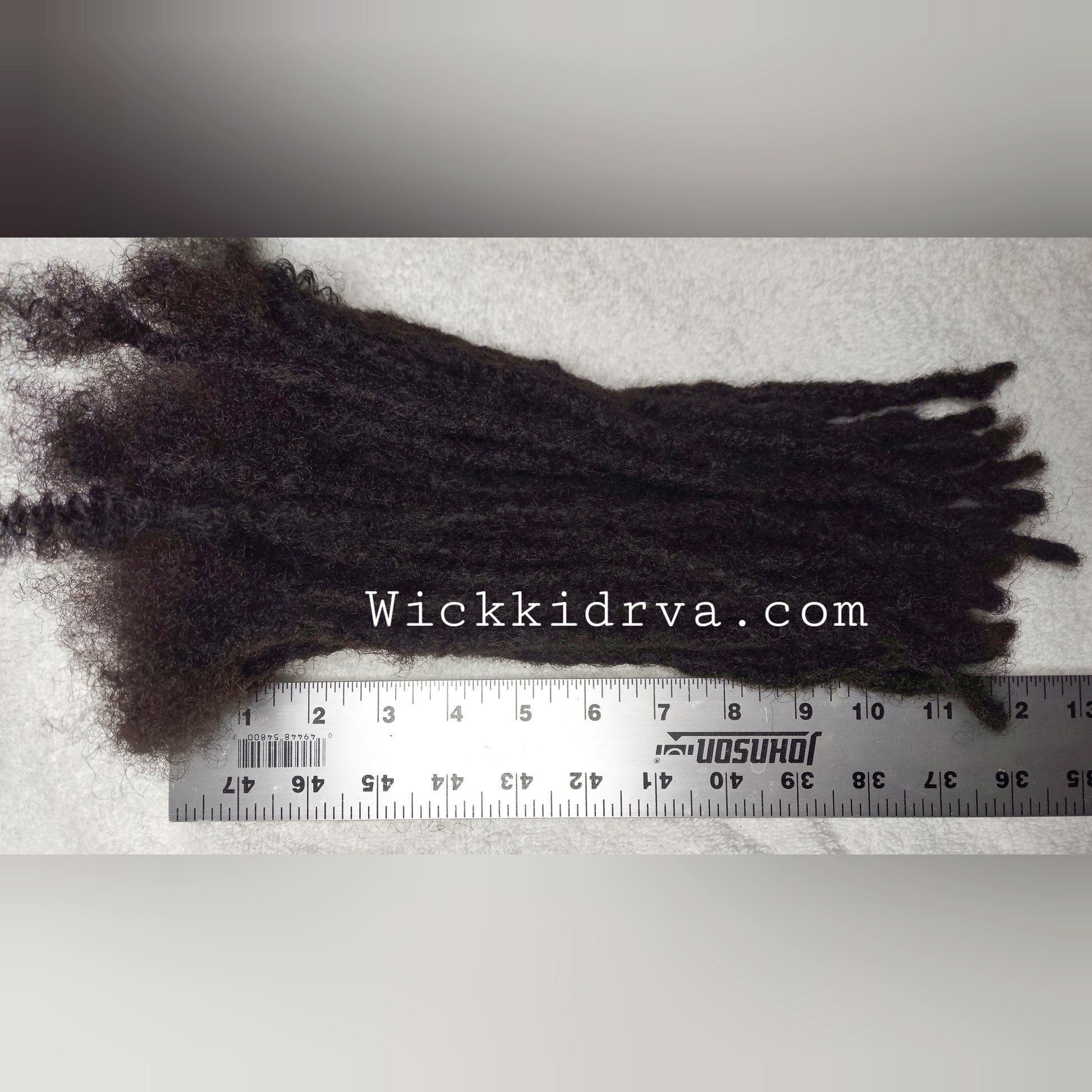 12 inch Loc Extensions skinny and Pencil thick