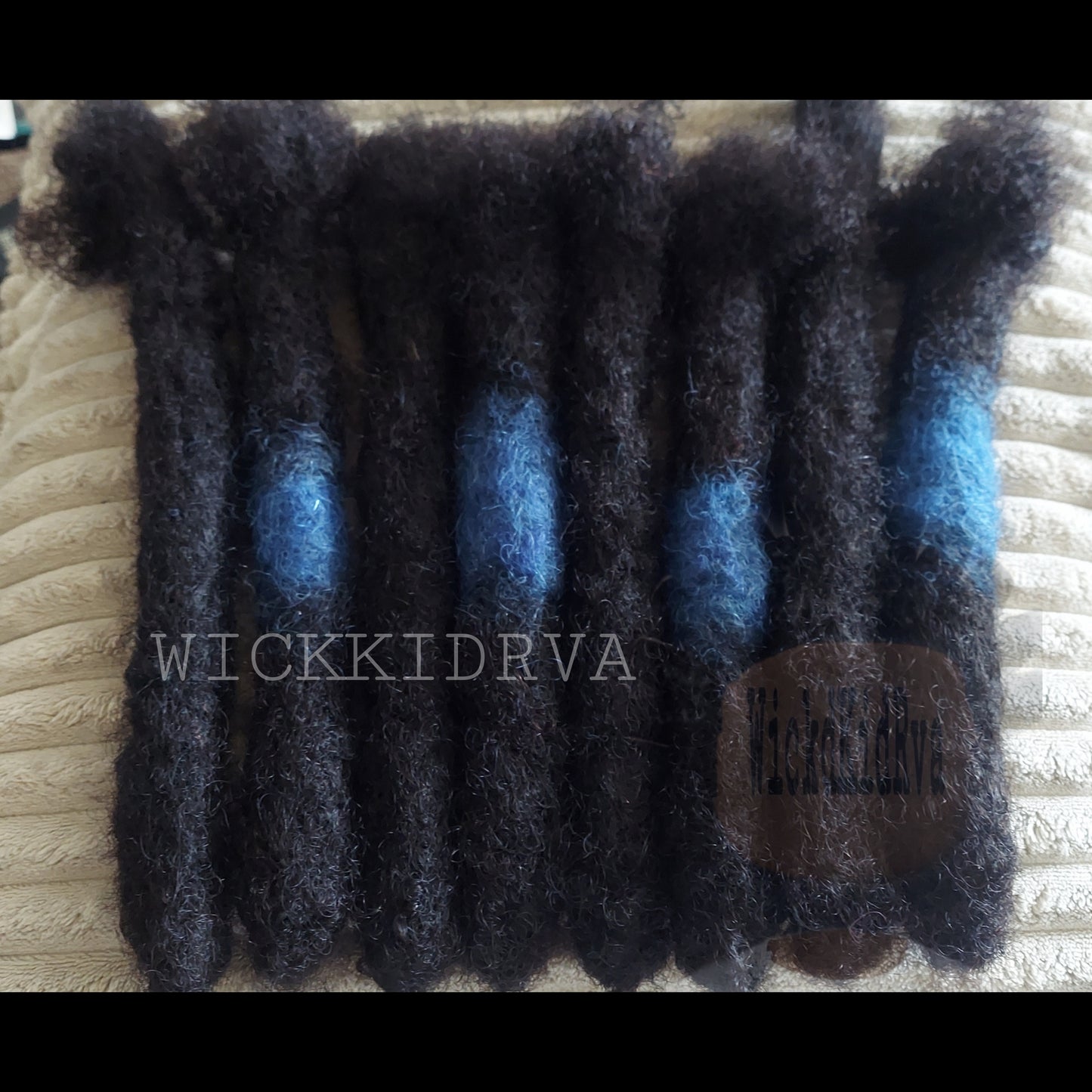 100% Human Hair Jump Rope Wicks| Strawberry Cake | Wickkidrva
