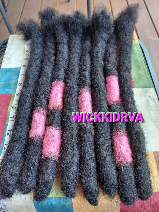 100% Human Hair Wicks - Bubble Gum  | Wickkidrva