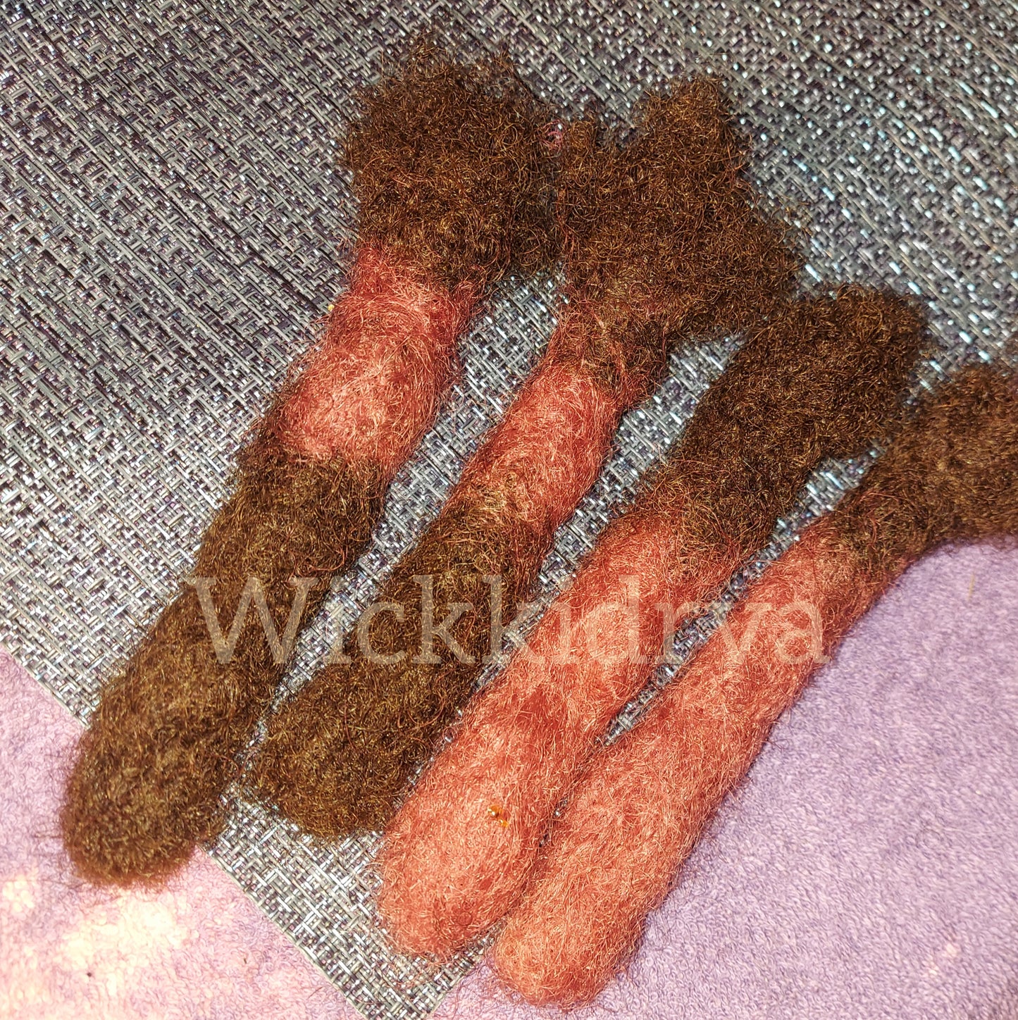 100% Human Hair Jump Rope Wicks| Strawberry Cake | Wickkidrva