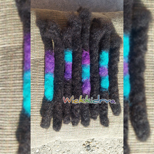100% Human Hair Wicks - Concord Grape | Wickkidrva