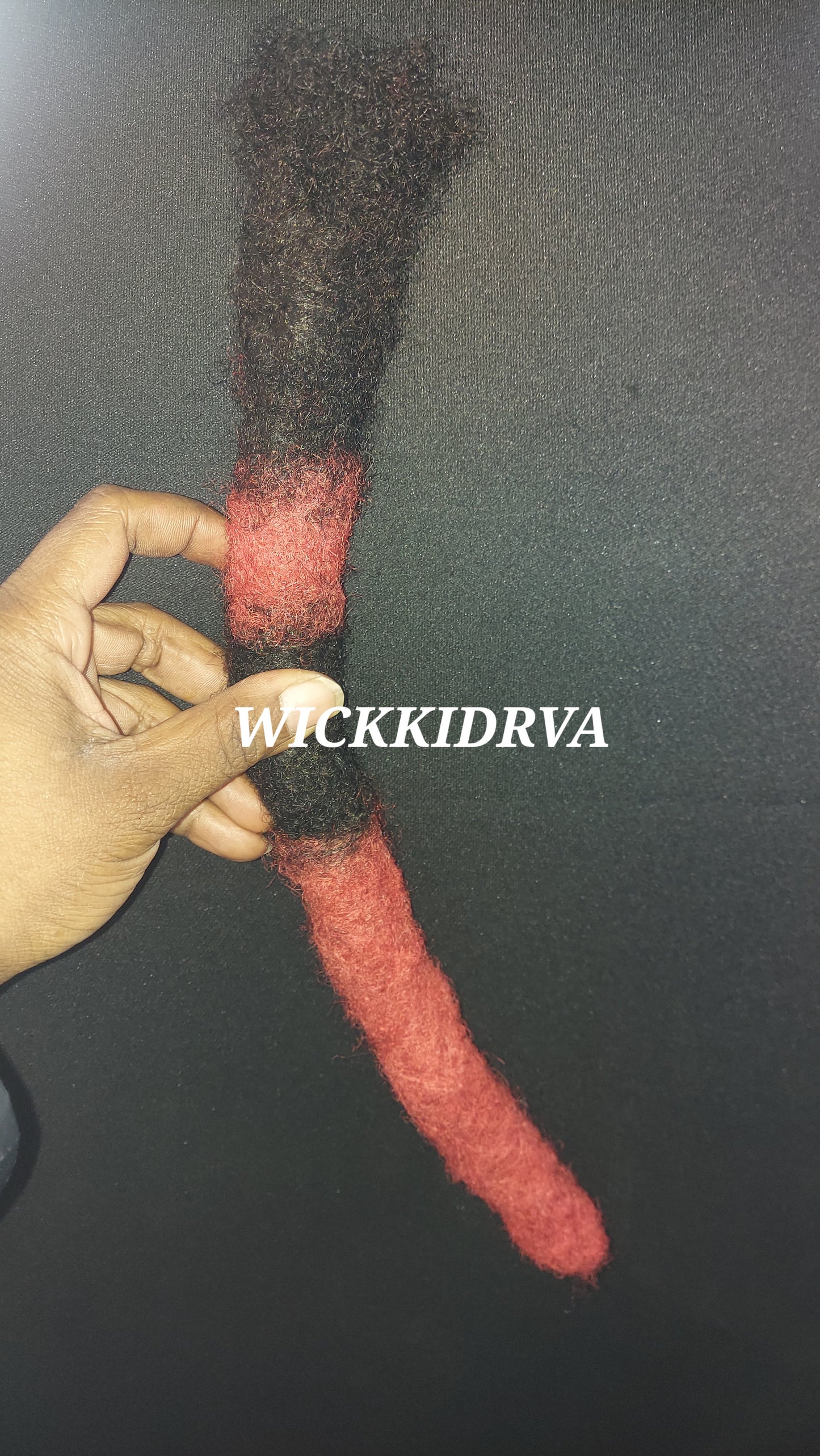 100% Human Hair Jump Rope Wicks| Strawberry Cake | Wickkidrva