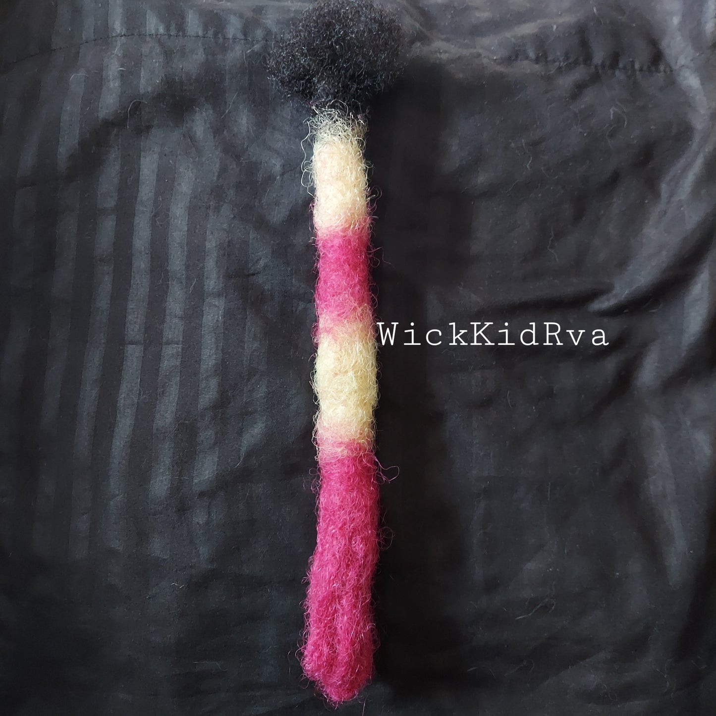 100% Human Hair Jump Rope Wicks| Strawberry Cake | Wickkidrva
