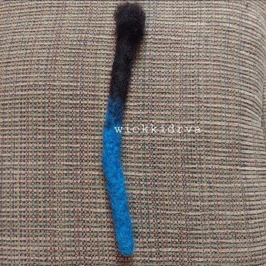 100% Human Hair Wicks Blu Ombre | Wickkidrva
